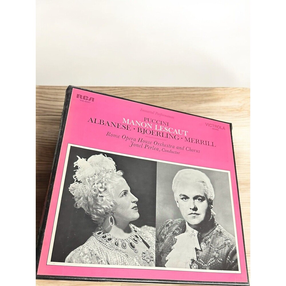 PUCCINI Manon Lescaut 1977 2xLP RCA Victrola VIC-6027 - VG+